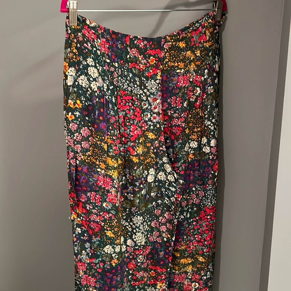 NEW Anthropologie Maeve Floral Pants Size: 12